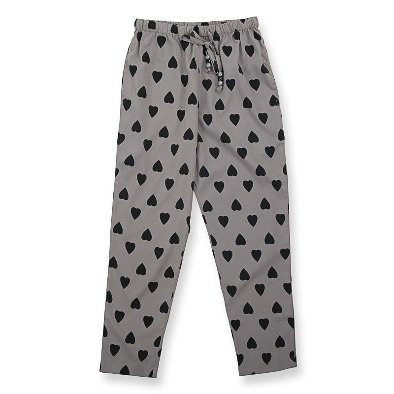 How to Kiss a Frog Todo Pants Dark Grey Heart