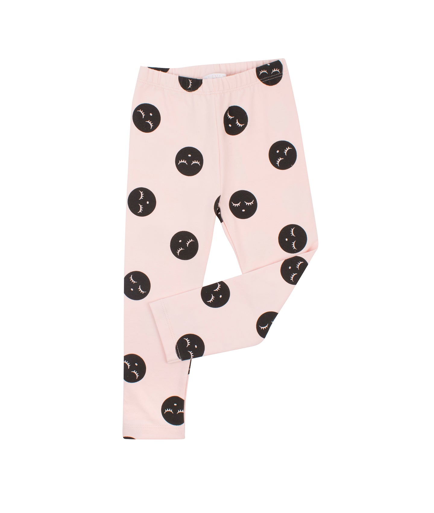 Livly Sleepin Cutie Polka Dots Leggings Baby Pink
