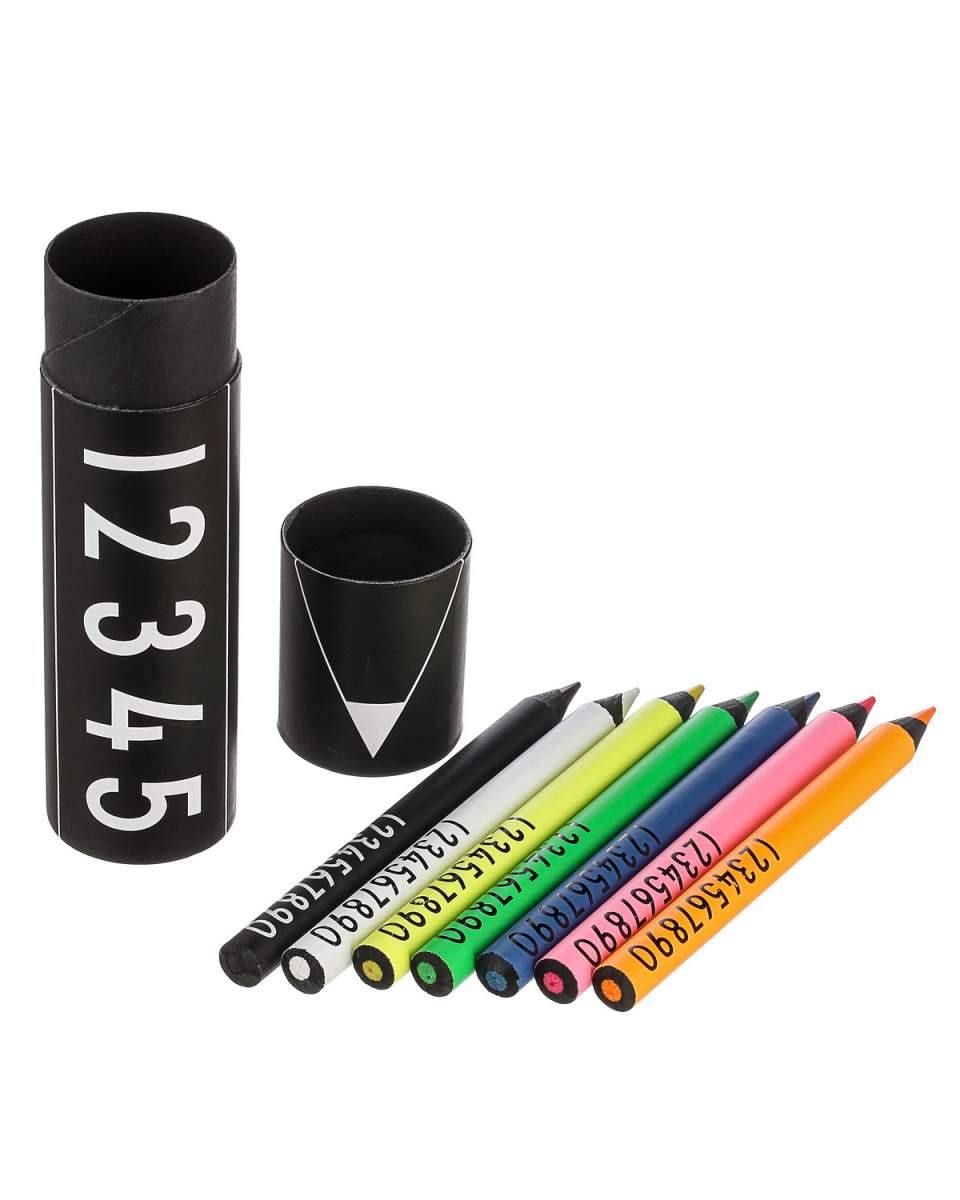 Design Letters Neon Crayons