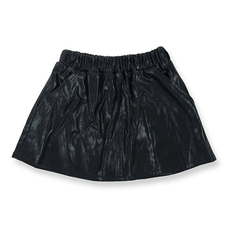 How To Kiss-a Frog Peach Skirt Black