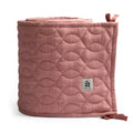 sebra Bumper Spjälskydd Quiltad Blossom Pink