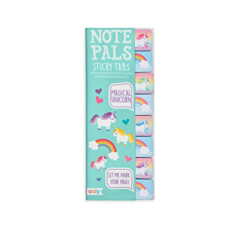 Ooly Note Pals Sticky Tabs Magical Unicorn