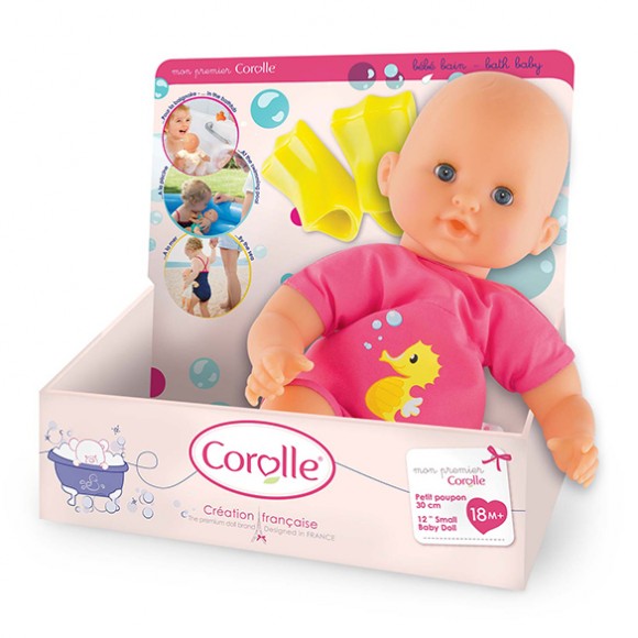 Corolle Mon Premier Bébé Bath Plouf Pink Baby Doll