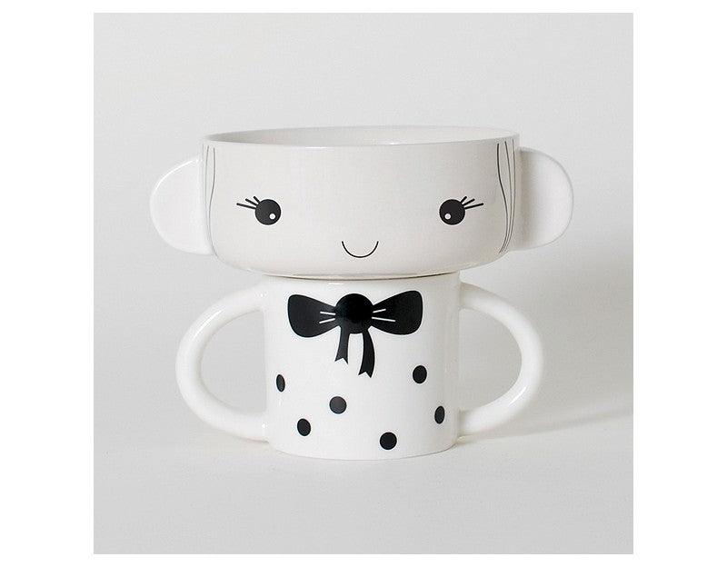 Wee Gallery Mealtime Stacking Set (Girl)