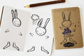 Wee Gallery Målarbok (Kanin)