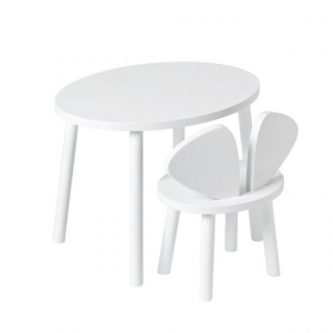 Nofred Mouse Table White