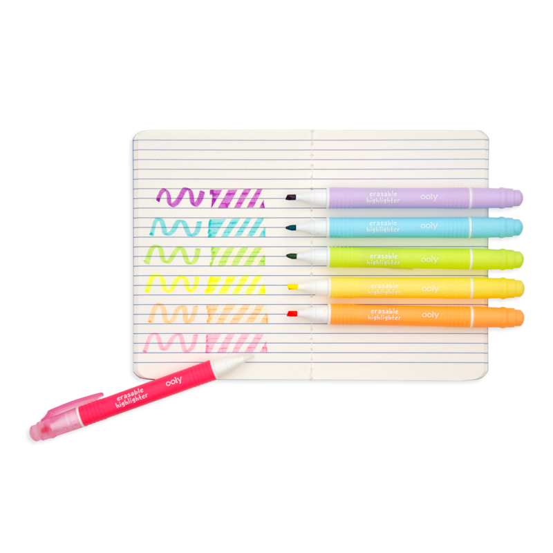 Ooly Mini Magic Liners Erasable Highlighters