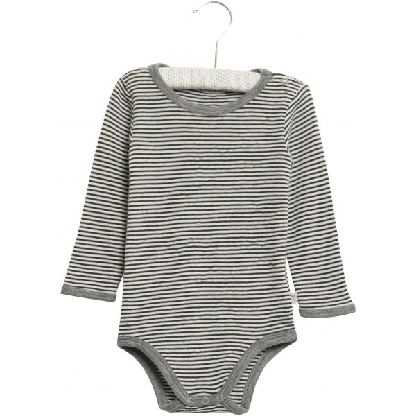 Wheat Body Plain Wool Navy