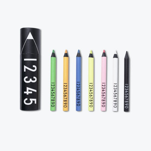 Design Letters Neon Crayons