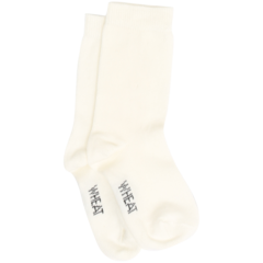 Wheat Socks Plain Ivory