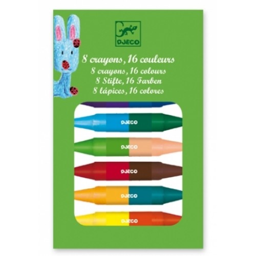 Djeco Twins Crayons