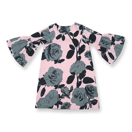 How To Kiss-a Frog Trine Dress Green Rose