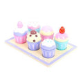 BigJigs Candy Floss Muffi Tray