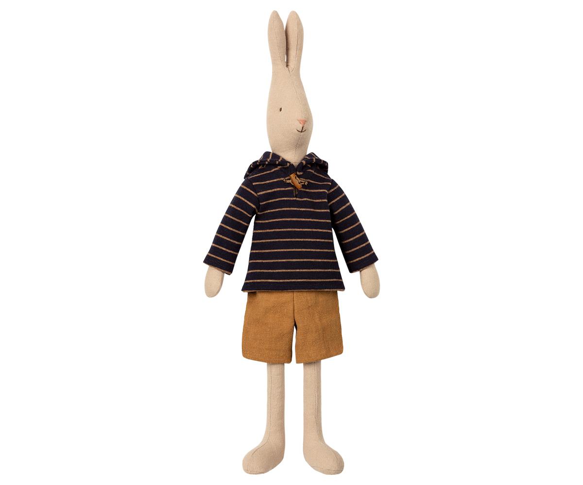 Maileg Medium Rabbit Sailor Blue
