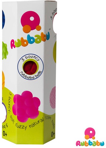 Rubbabu Sportbollar  3 Pack