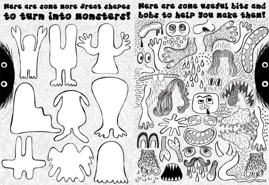 My Monster Bubble Writer Book (Målarbok)