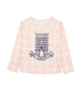 Livly Ivory Squares Long Sleeve Shirt