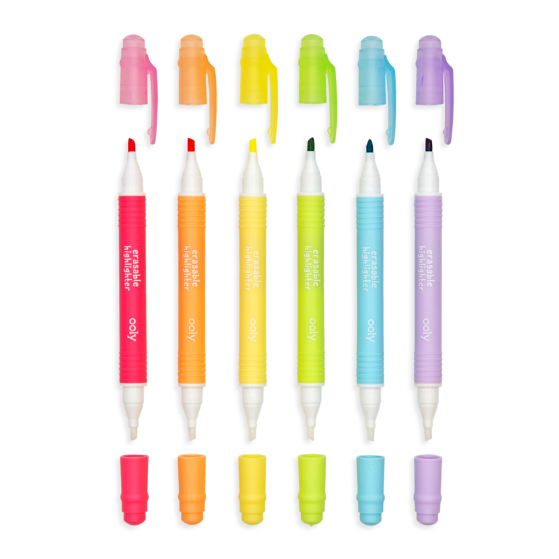 Ooly Mini Magic Liners Erasable Highlighters