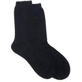 Wheat Socks Plain Dark Blue