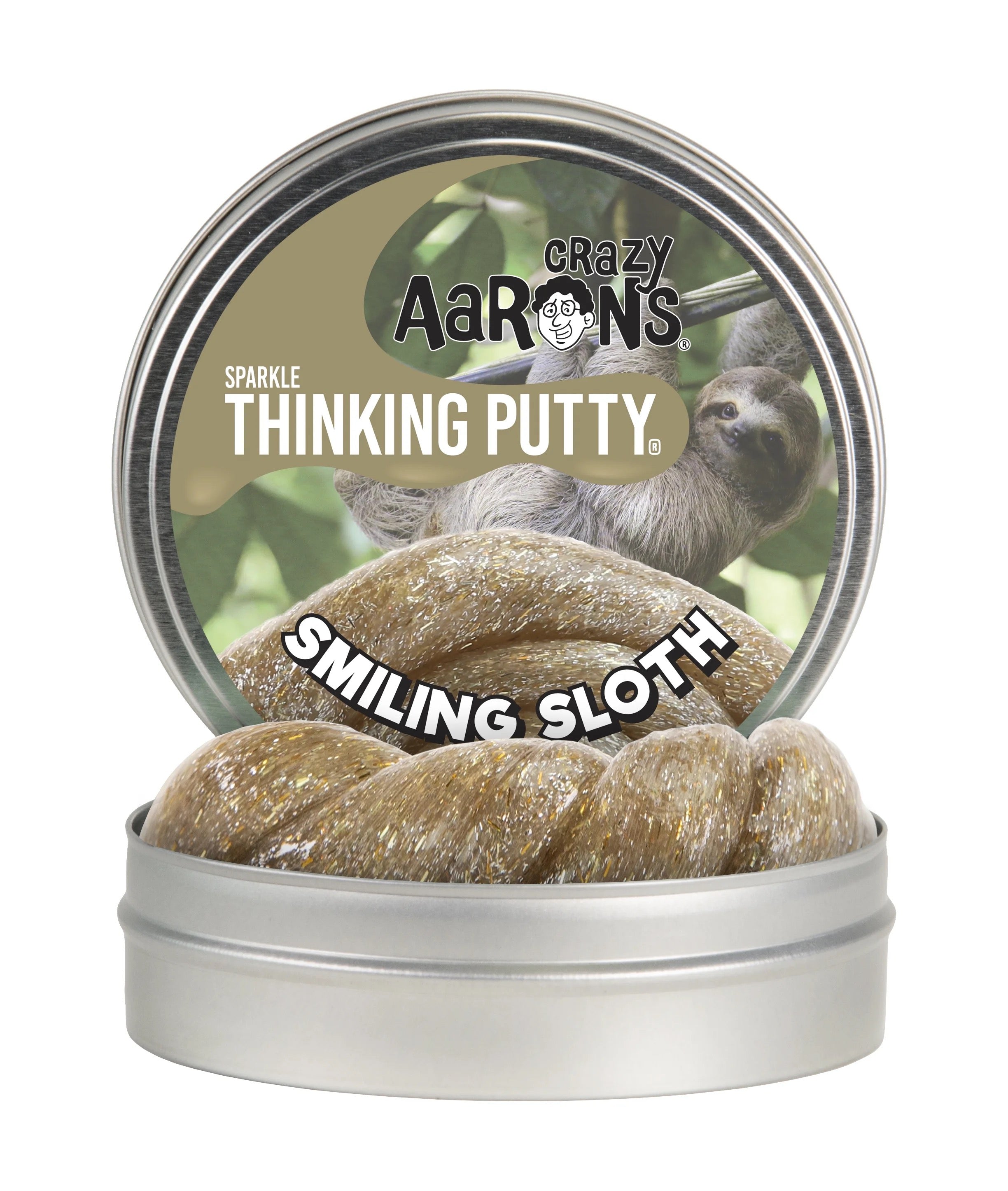 Crazy Aarons Thinking Putty Smiling Sloth