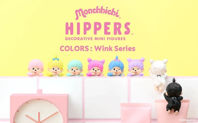 HIPPERS Monchhichi COLORS Wink Series