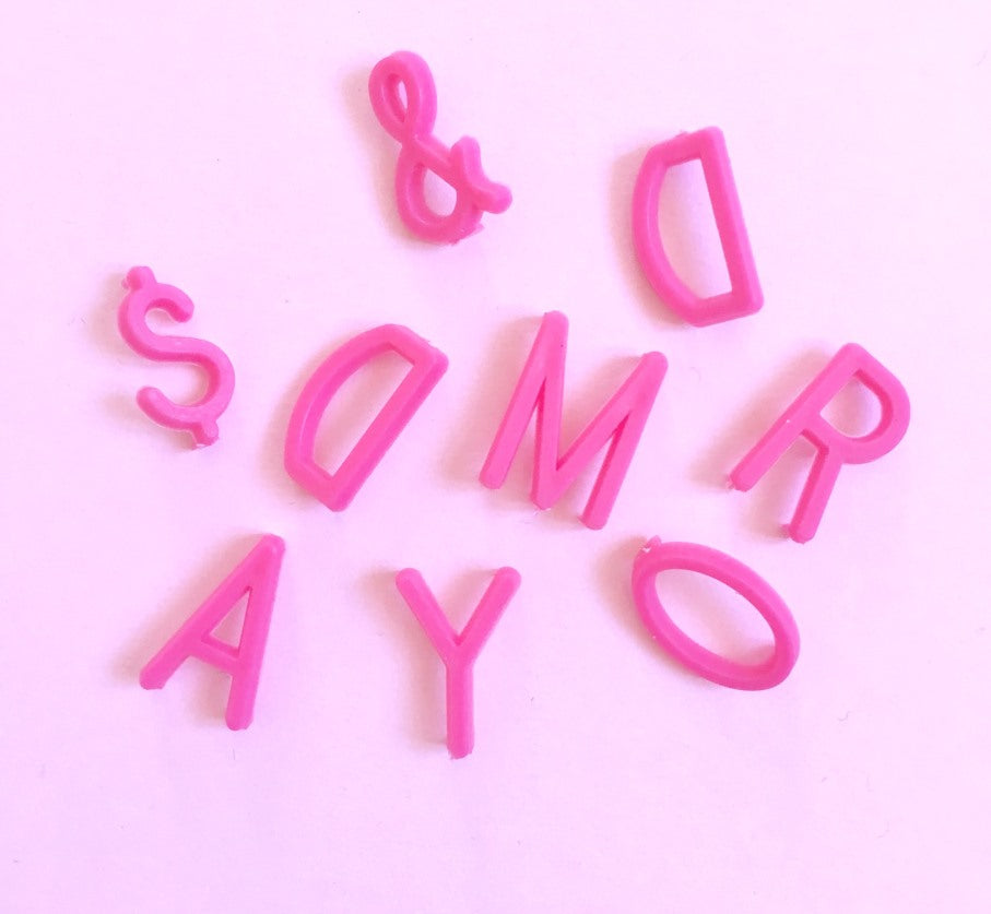 Omm Design Letters Bokstäver