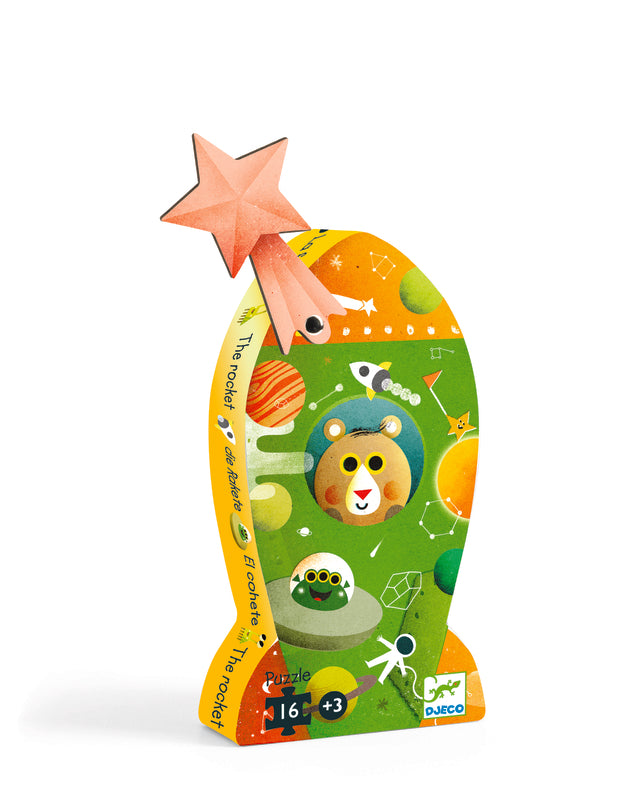 Djeco Siluettepussel Rocket