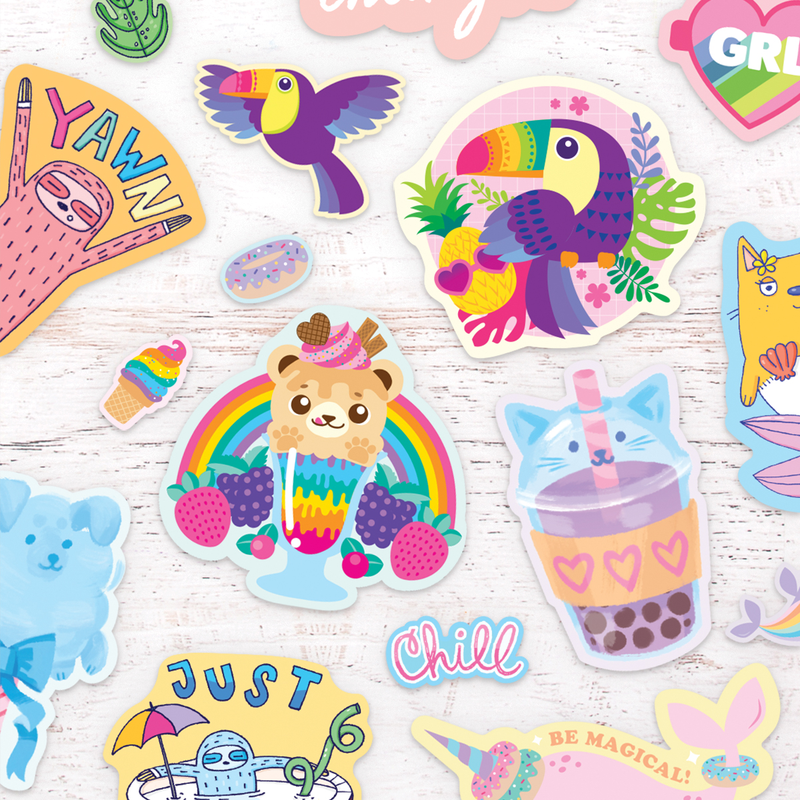 Ooly Beary Sweet Scented Stickers