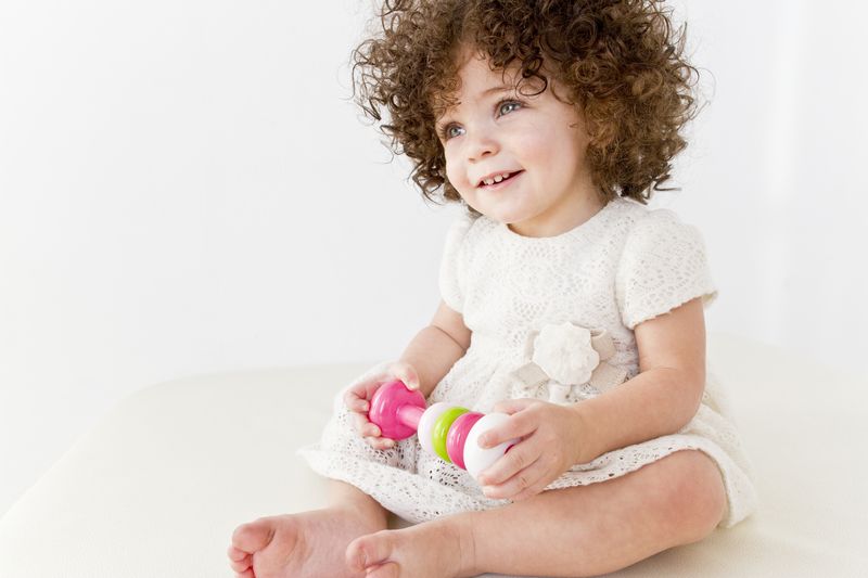 Kid O Hantel Skallra ( Rosa )