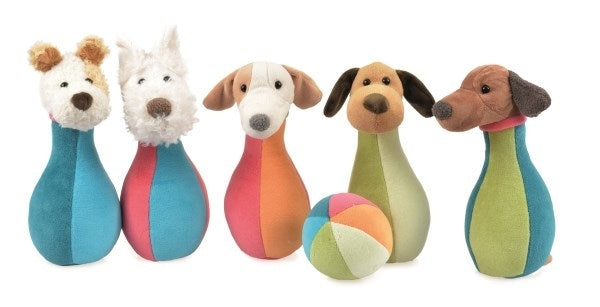 Egmont Toys Bowlingset I Väska Hundar