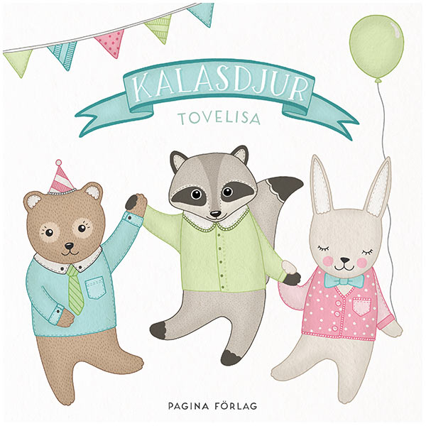 Pagina Kalasdjur Tovelisa (Målarbok)
