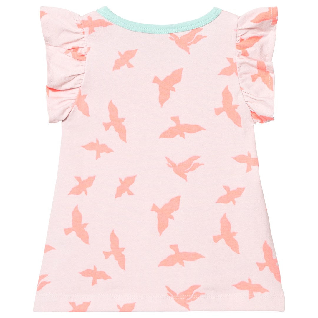 Livly Angel Sleeve Top Pink Luna