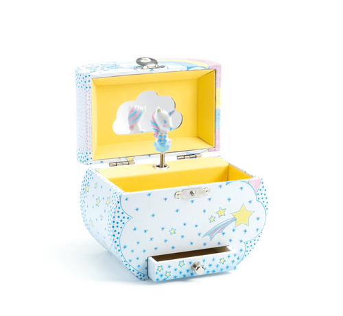 Djeco Music Box Unicorns dream