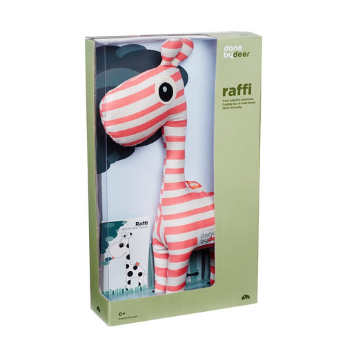 done by deer Raffi Soft Toy + Look Book Raspberry