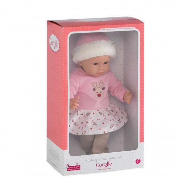 Corolle My Large Baby Doll Happy Reindeer