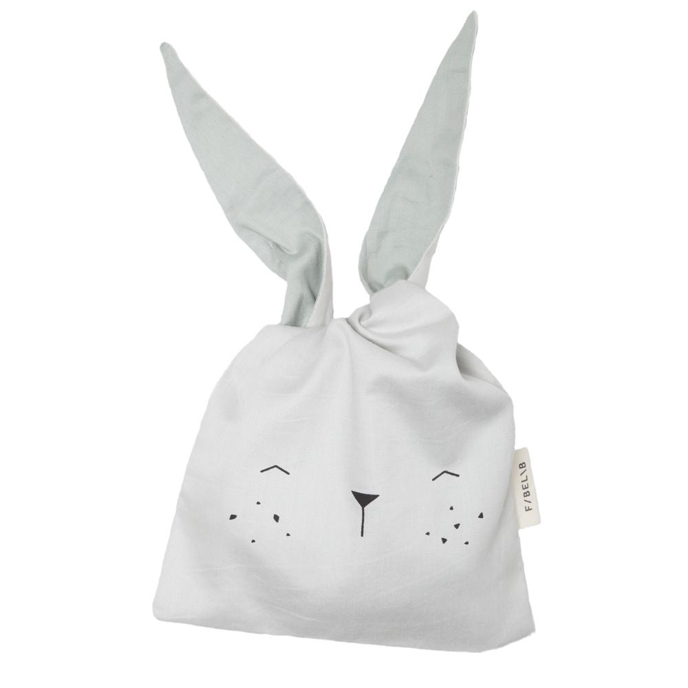Fabelab Lunch Bag Bunny Ice Grey