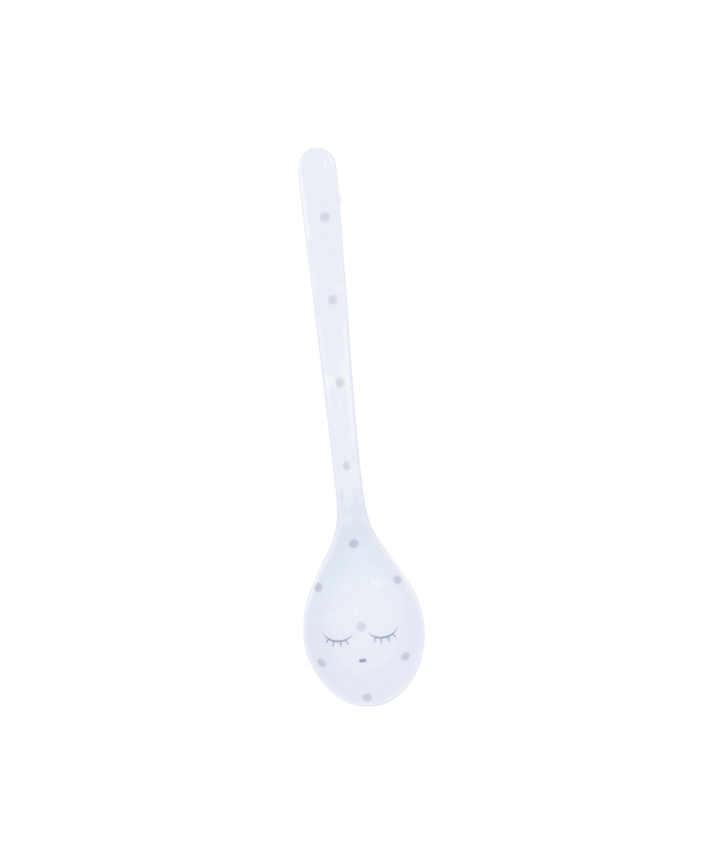 Livly Spoon Blue / Silver Dots