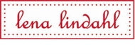 Lena Lindahl Blommig Hund På Grön Bakrund
