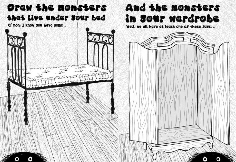 My Monster Bubble Writer Book (Målarbok)