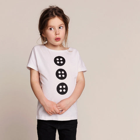 One We Like X Acne JR T-shirt Knappar