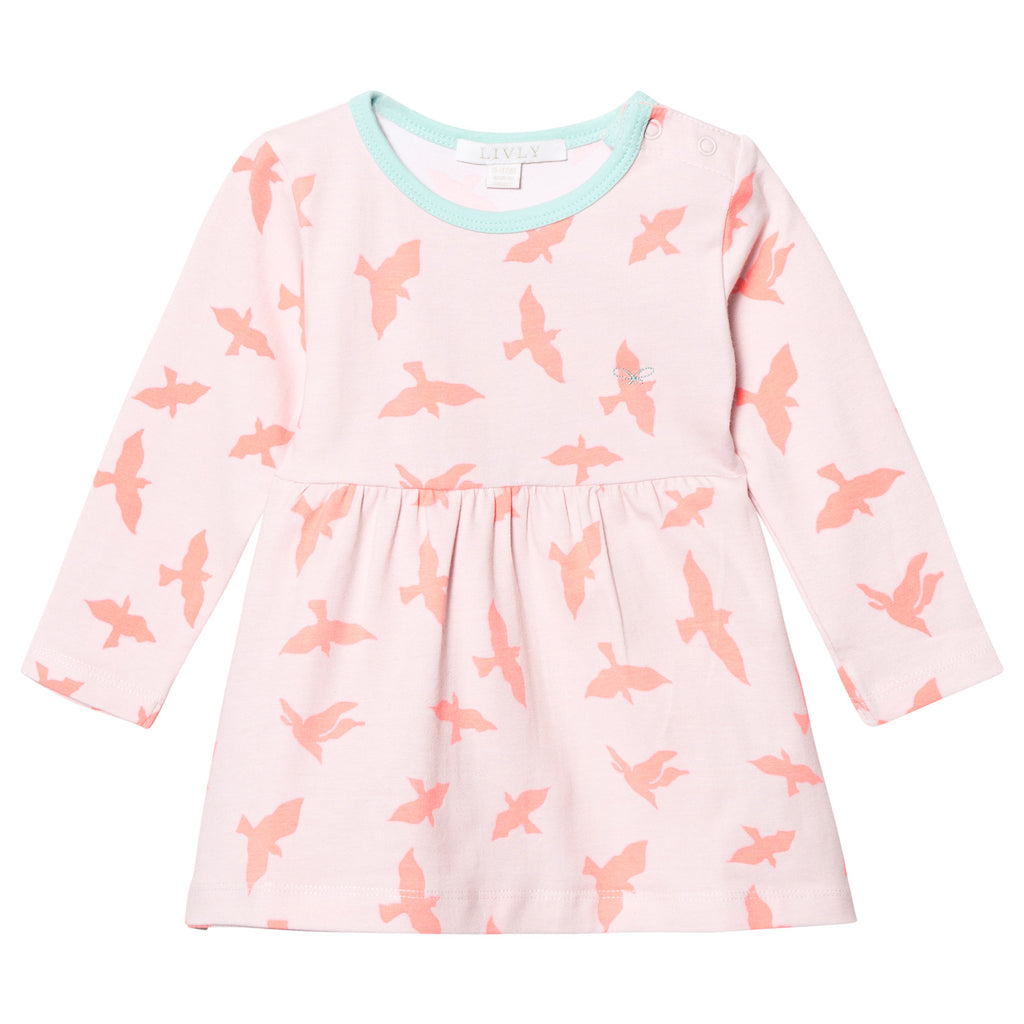 Livly Lotta Dress Pink Luna