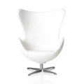 Minimii Arne Jacobsen Ägget Fåtölj Vit (KOPIA)