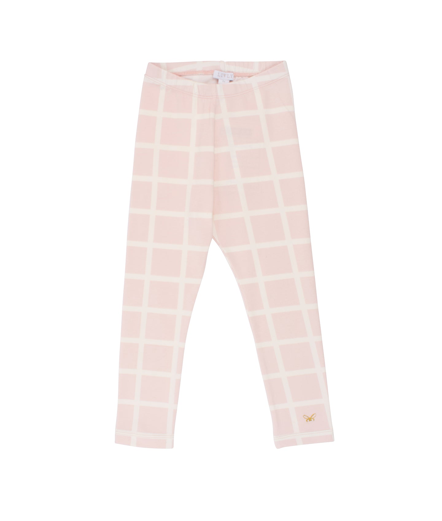 Livly Ivory Squares Essential Pants