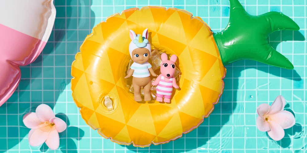 Sonny Angel Summer Vacation Series Sun Kissed Style